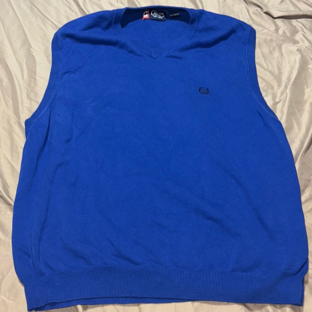Men's Blue Sweater Vest